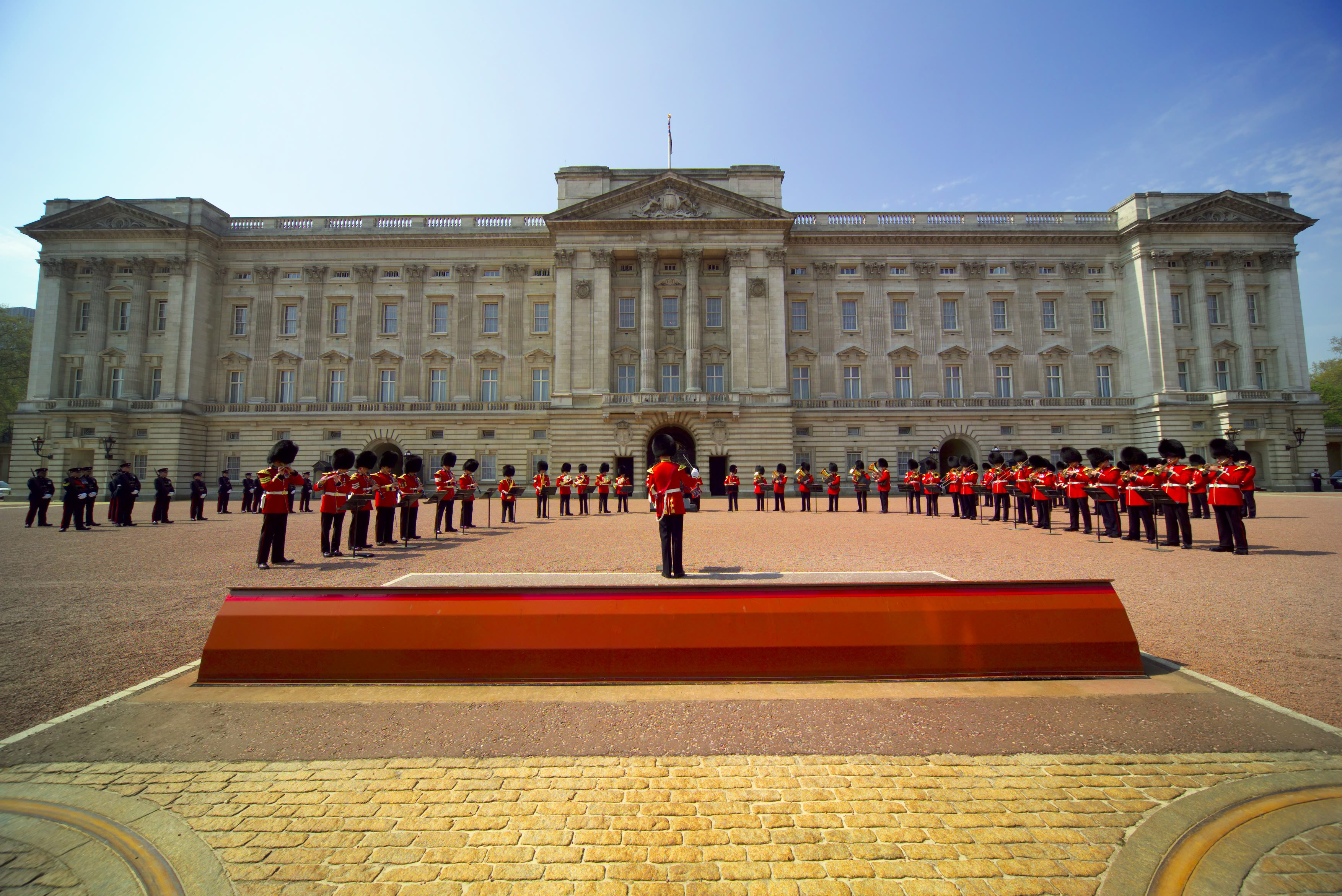 England, London, Buckingham Palace, Changing of the Guards
