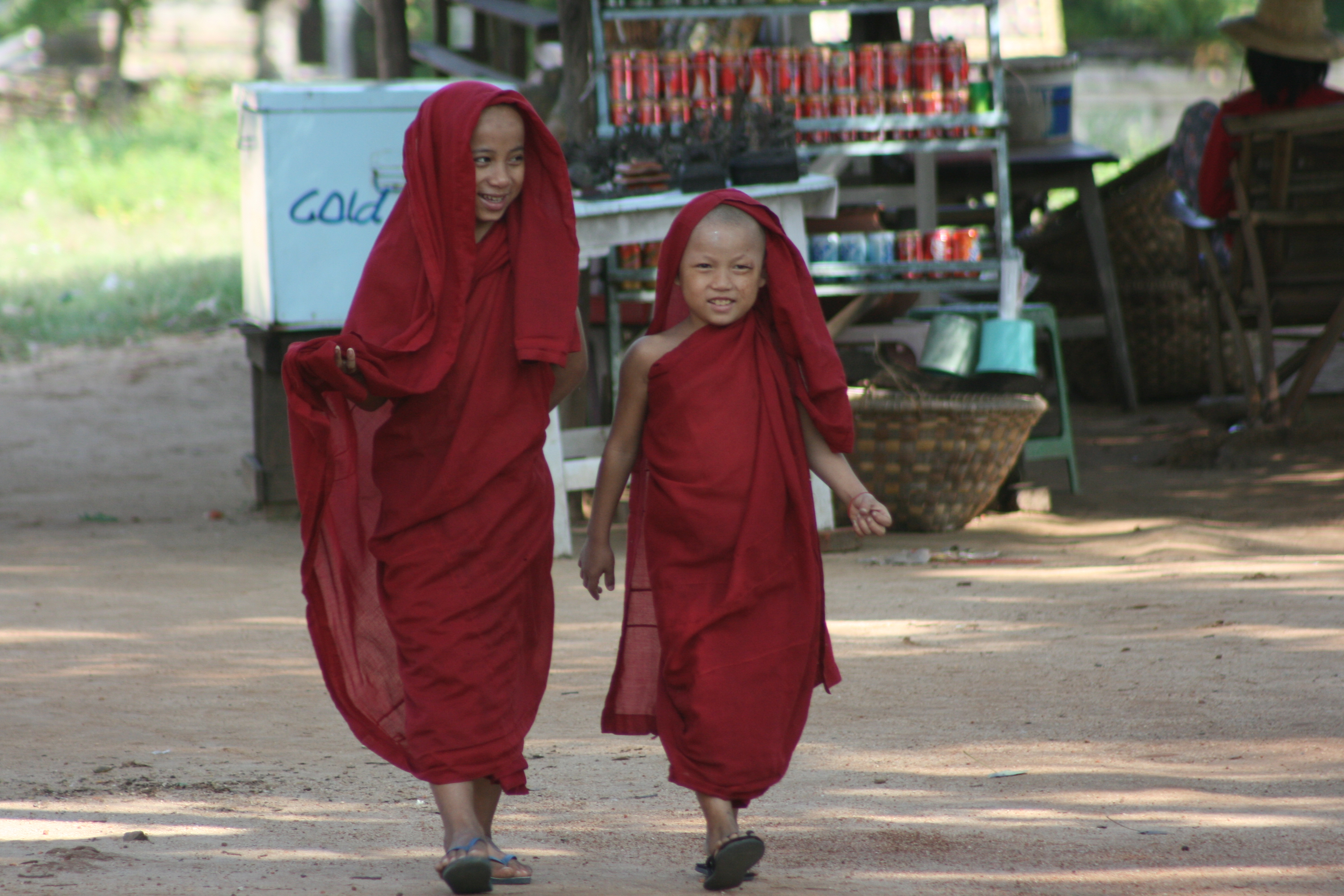 Novice Monks at Mingun