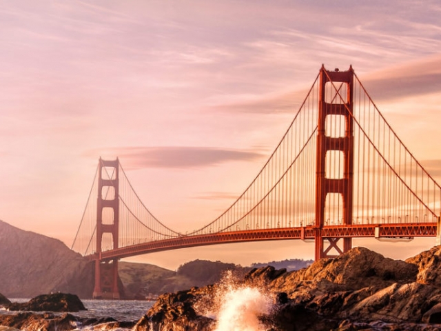 America, San Francisco, Golden Gate Bridge