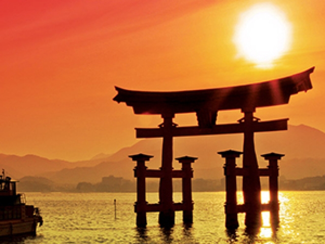 Journey Through Japan - Floating Torii Gate