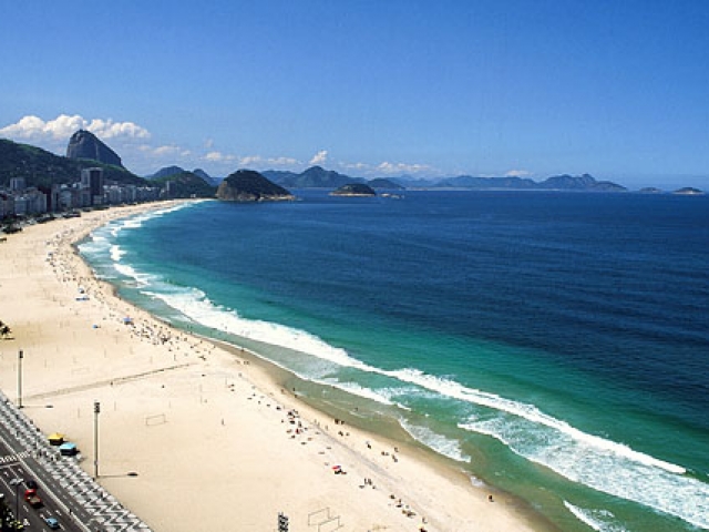 Brazil, Rio de Janeiro, Copacabana Beach