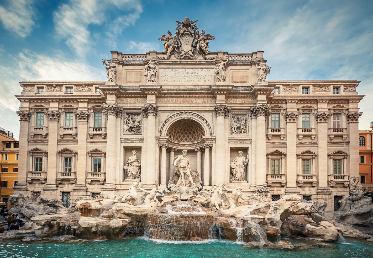 Italy, Rome, Trevi Fountain