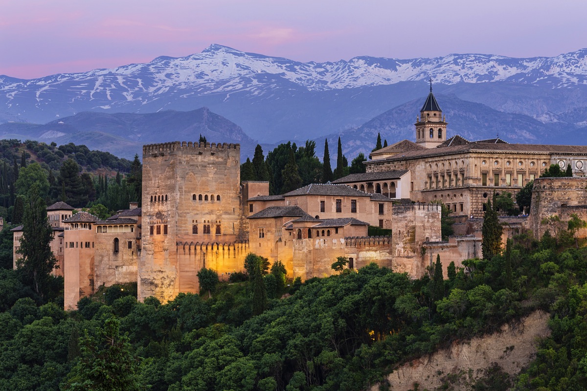 Spanish Wonder - Alhambra Palace, Granada, Spain
