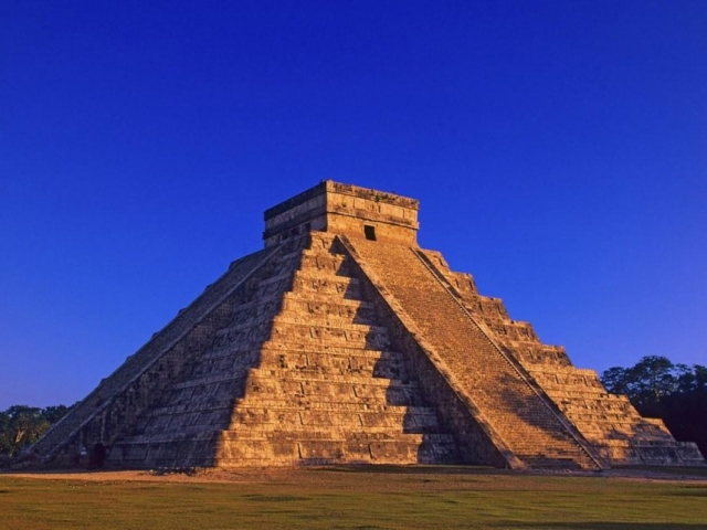 Mexico, Progreso, Castillo Pyramid