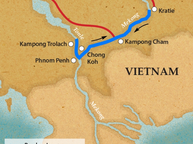 Phnom Penh & Siem Reap - Itinerary & Map