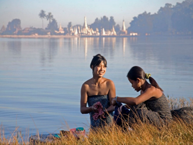 The Irrawaddy - River Scene