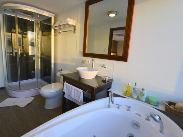 MV Anakonda Suites Bathroom