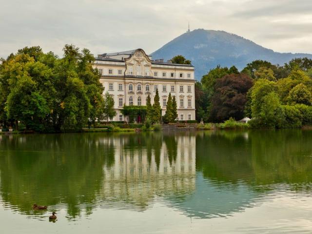 Sound of Music, Schloss Leopoldskron (Sound Of Music Palace), Salzburg, Austria