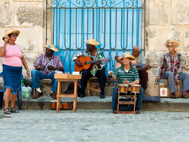 Cuba, Havana, Street Music