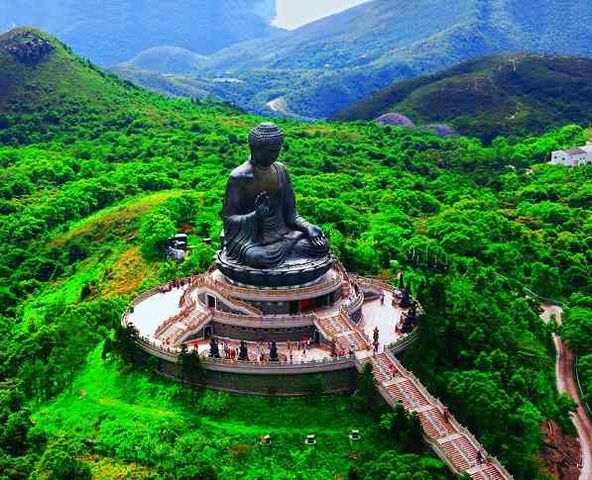 Hong Kong, Ngong Ping, Lantau Island, The Big Buddha
