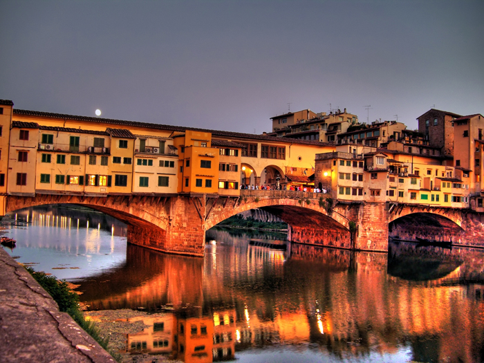 The Splendours Of Italy, Ponte Vecchio Bridge, Florence, Italy