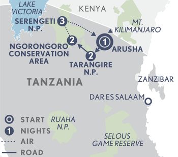 Tanzania Under Canvas Safari