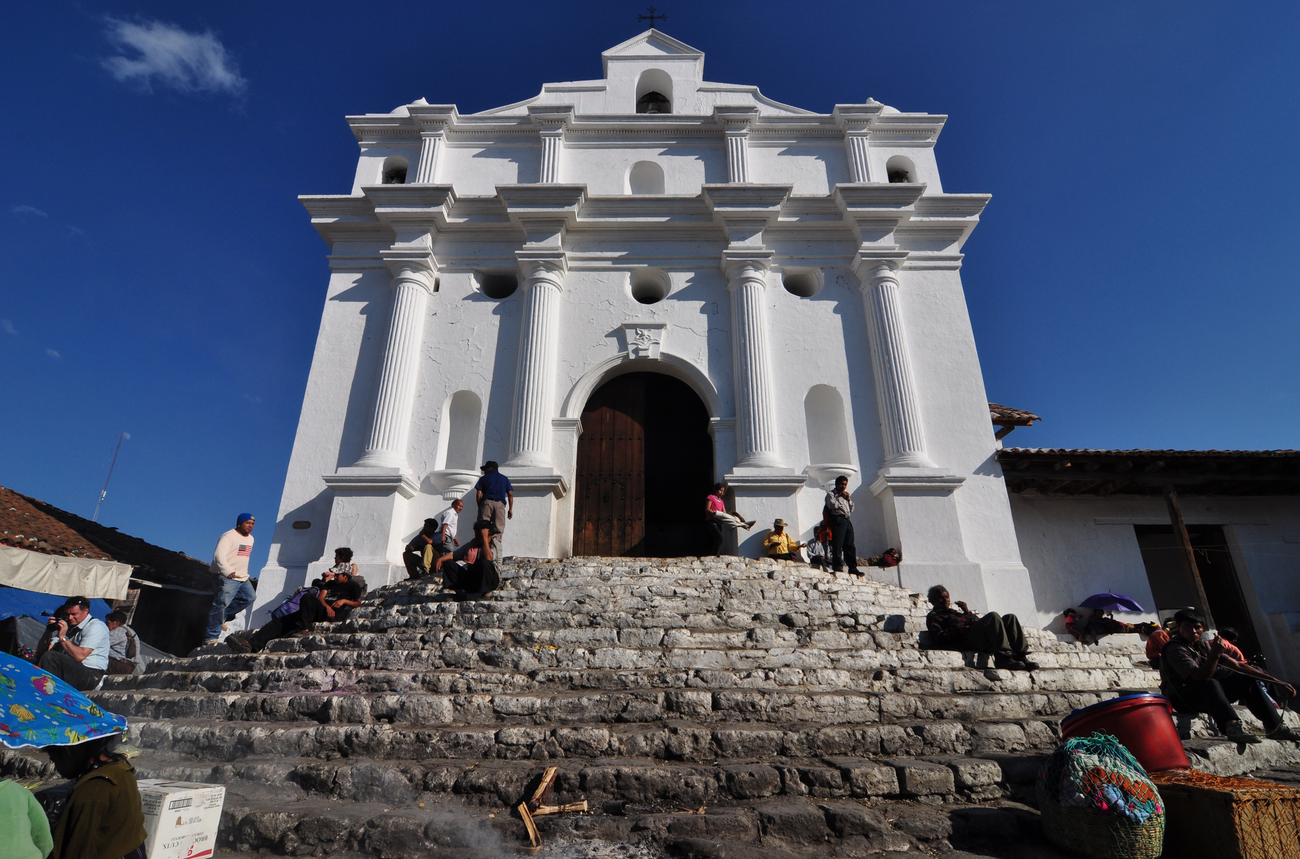 Guatemala Highlands, Chichicastenango, Church of Sant Tomas