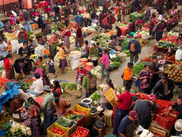 Guatemala, Chichicastenango Market