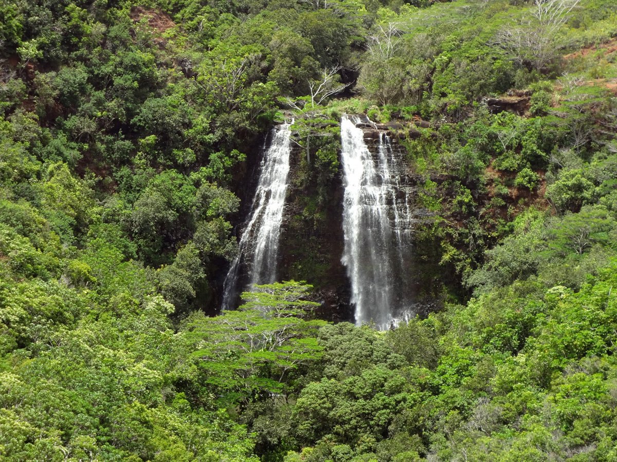 Grand Hawaii Vacation | Opaekaa Falls, Kauai, Hawaii