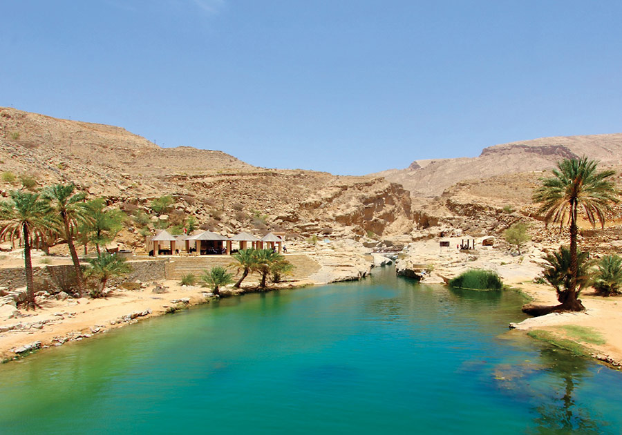Oman, Wadi Bani Khalid, Prasad Pillai