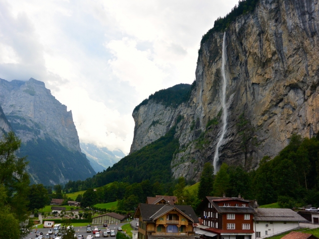 Country Roads of Switzerland - Staubbach Falls, Lauterbrunnen, Switzerland