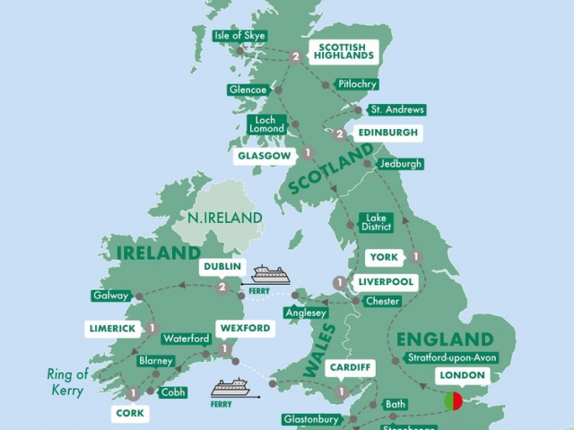 Britain & Ireland Panorama