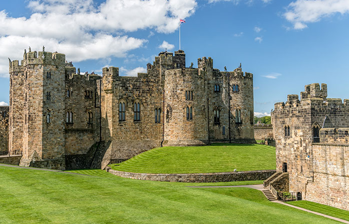 Wonders of Britain & Ireland | Alnwick castle, Alnwick, England, UK