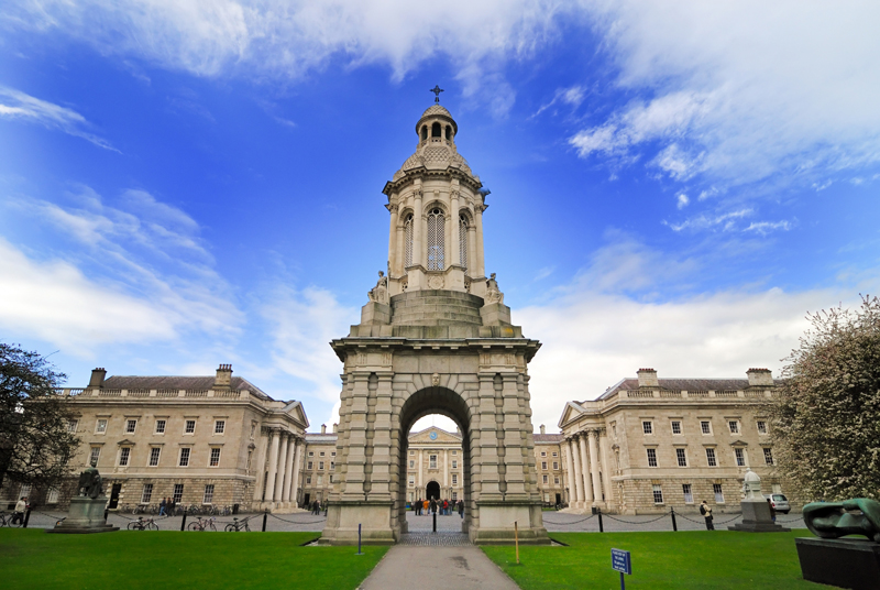 Ireland, Dublin. Trinity College