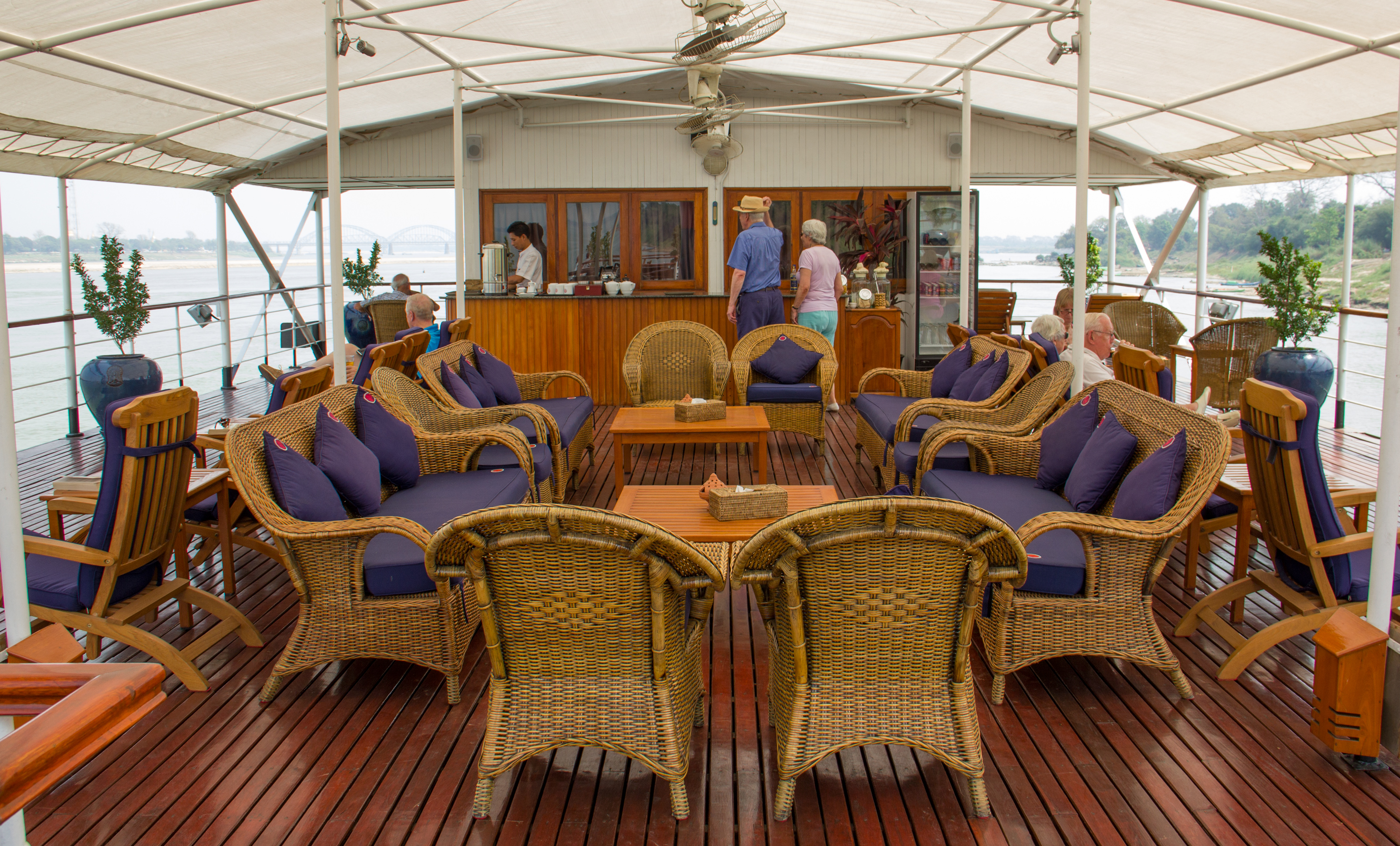 Pandaw River Expeditions, RV Pandaw II, Sun Deck