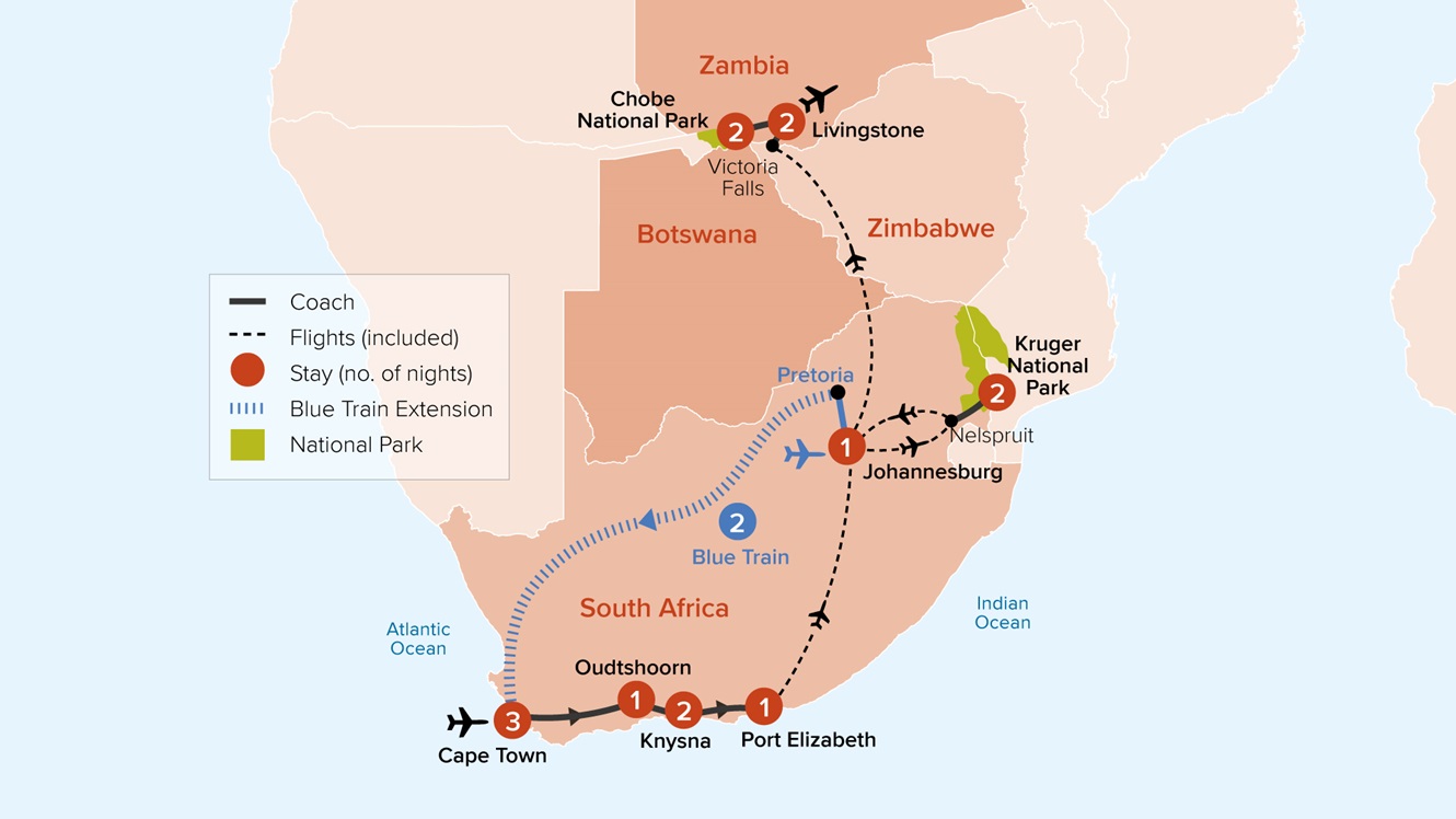 Cape Town to Chobe Adventure