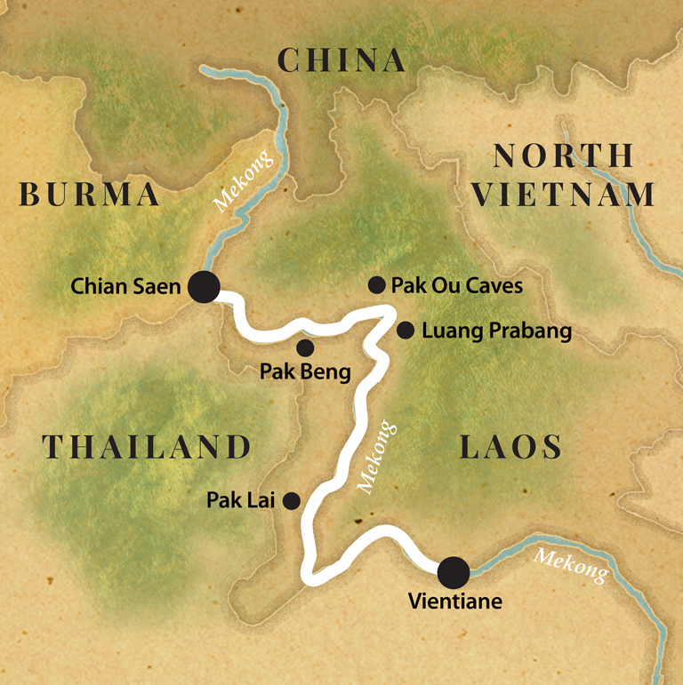 Pandaw Cruise - The Laos Mekong