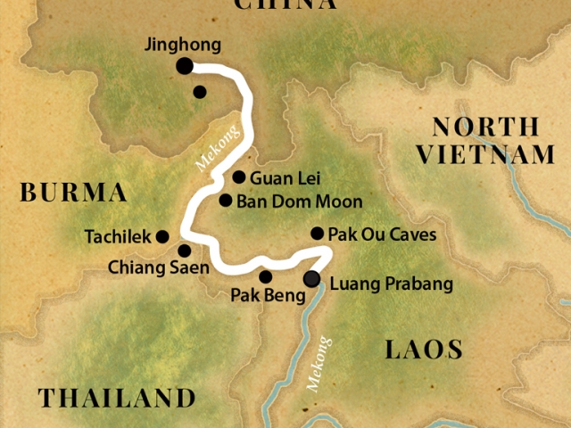 Pandaw Cruise - The Mekong: From Laos to China
