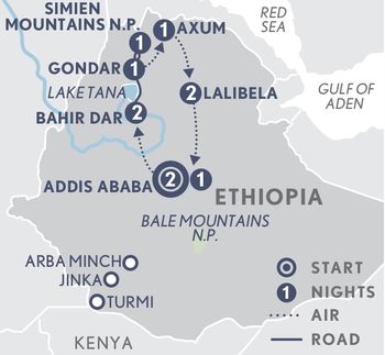Ethiopia, The Historic Route