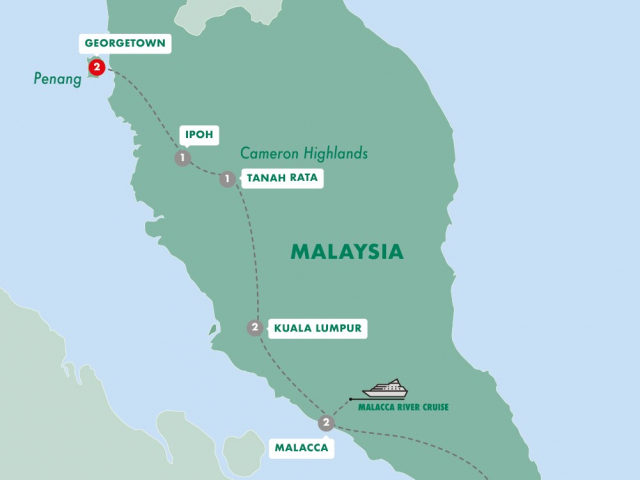 Colonial Singapore & Malaysia