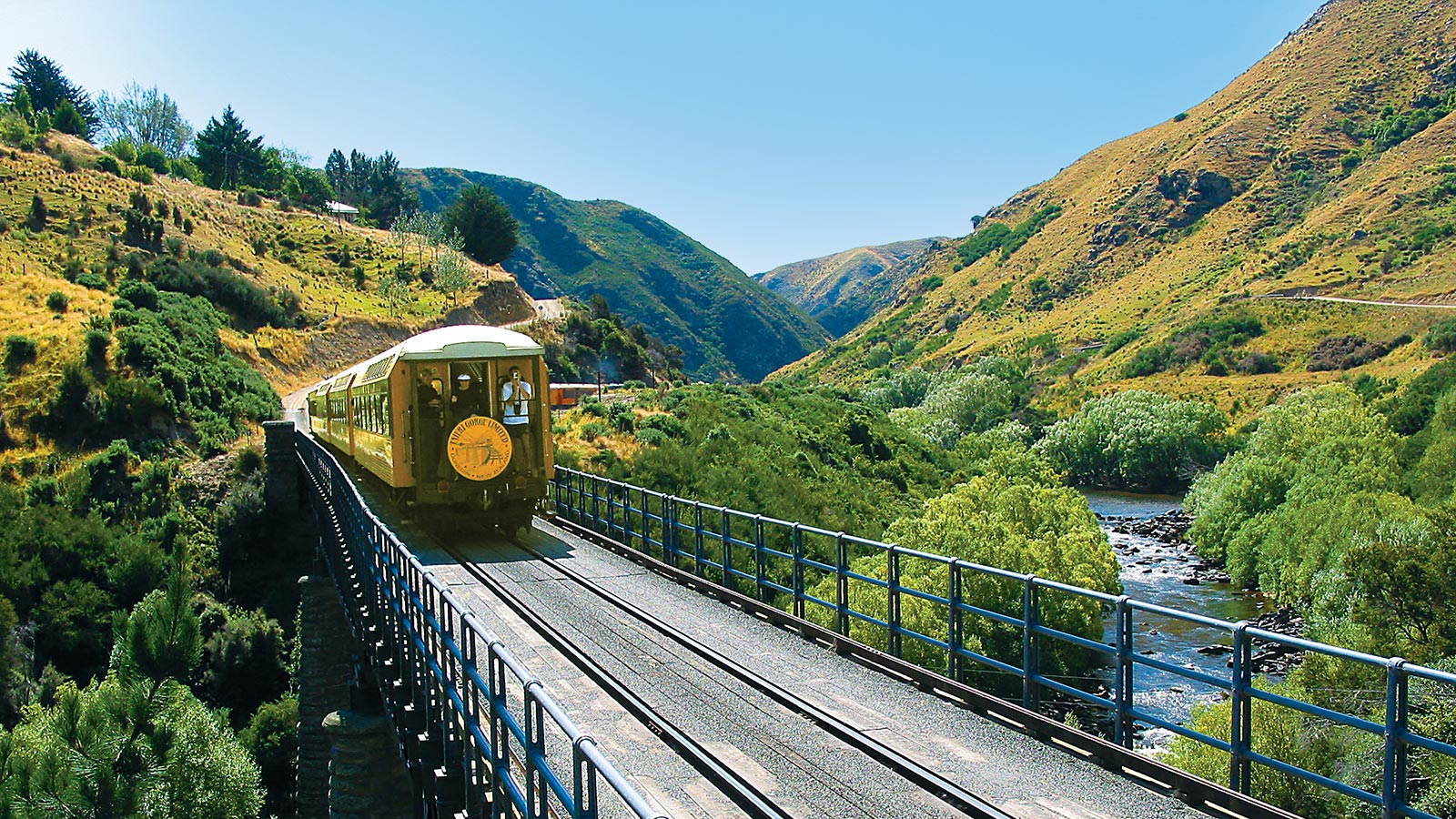 New Zealand Uncovered | Taieri Gorge Railway, Dunedin, New Zealand