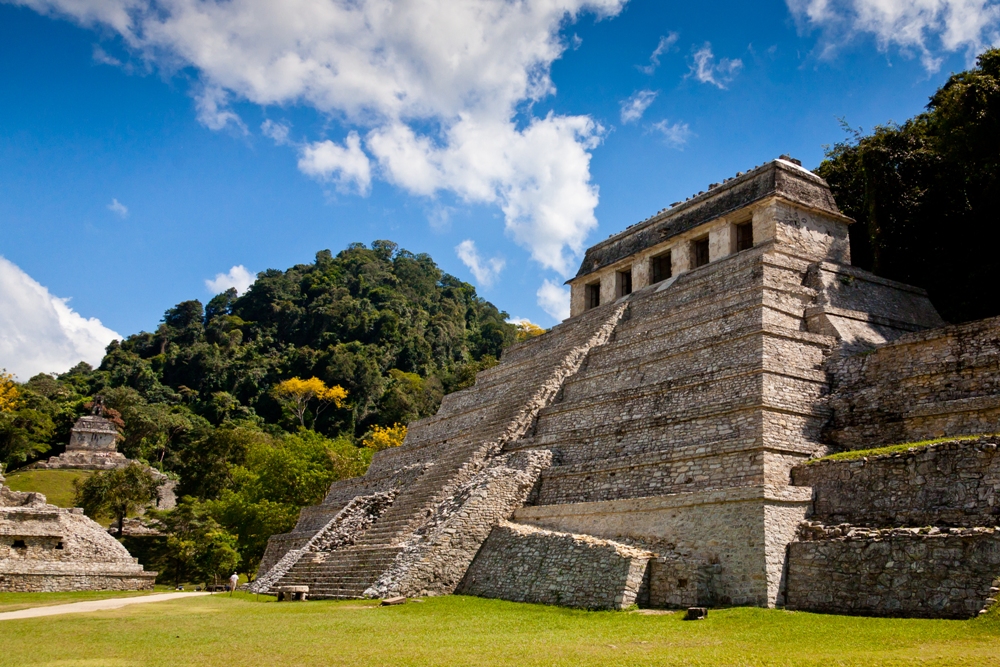 The Aztec & Maya Civilization, Temple of Palenque