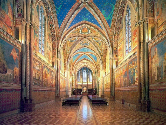 The Splendours Of Italy, Basilica of St Francis, Assisi, Italy