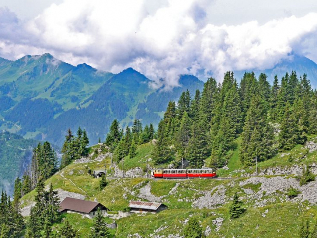 Top of Switzerland - The Jungfrau Mountain Rail, Interlaken, Switzerland