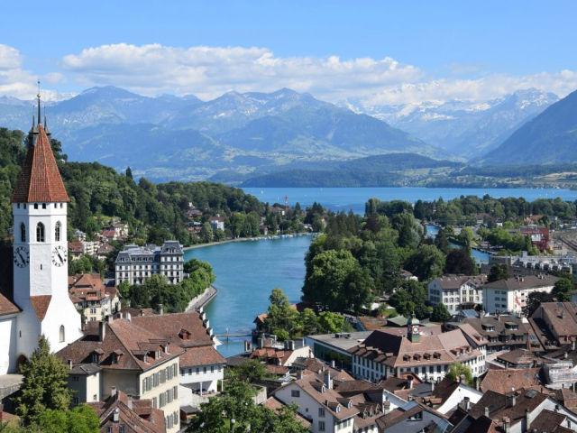 Mountains, Valleys & Lakes of Switzerland - Thun, Switzerland