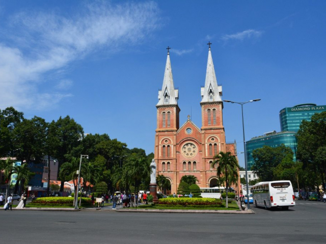 Saigon & Bangkok Explorer | Norte Dame Cathedral, Ho Chi Minh City, Vietnam