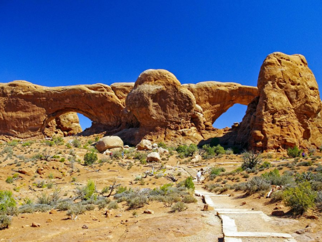 Colourful Trails of the Southwest | Arches National Park, Utah, USA