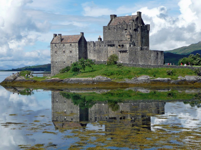 Romantic Britain & Ireland | Eilean Donan Castle, Island in Loch Duich, Scotland, UK