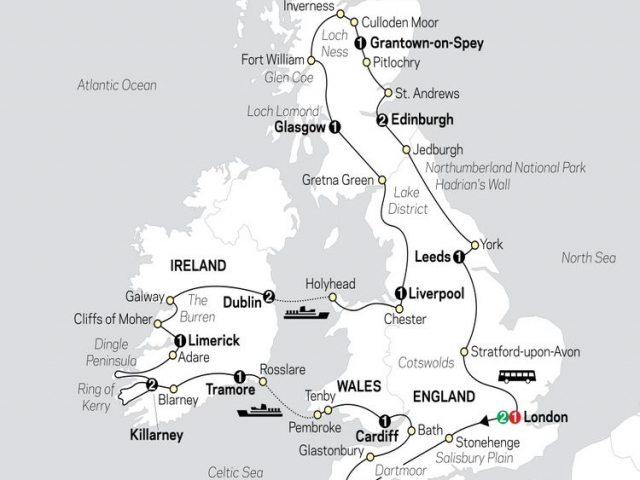 Grand Tour of Britain & Ireland